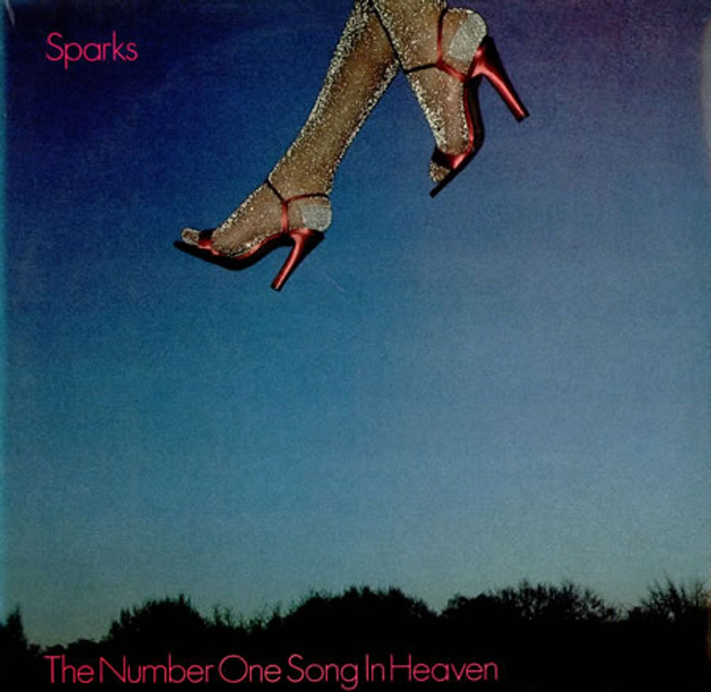 Sparks The Number One Song In Heaven - Blue Vinyl UK 12" vinyl single (12 inch record / Maxi-single) VS24412