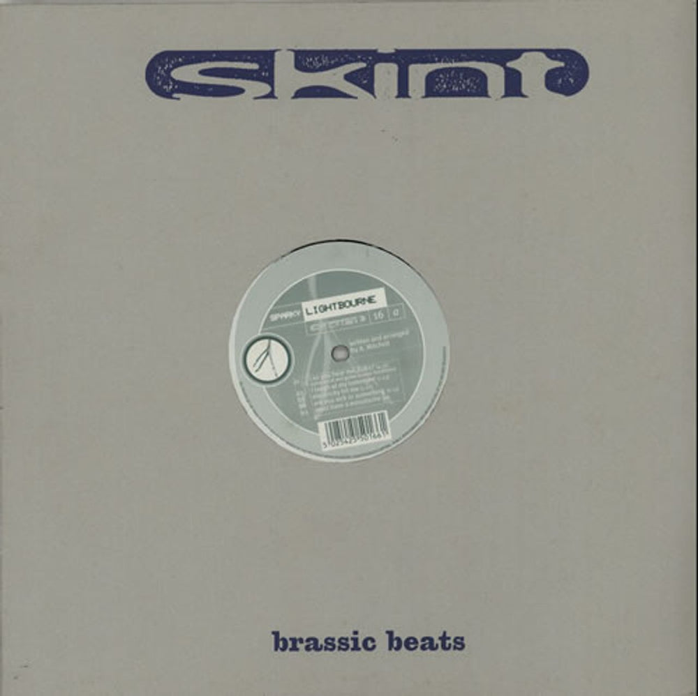 Sparky Lightbourne Sparky Lightbourne UK Promo 12" vinyl single (12 inch record / Maxi-single) SKINT16