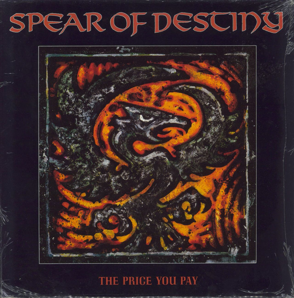 Spear Of Destiny The Price You Pay UK vinyl LP album (LP record) V2549