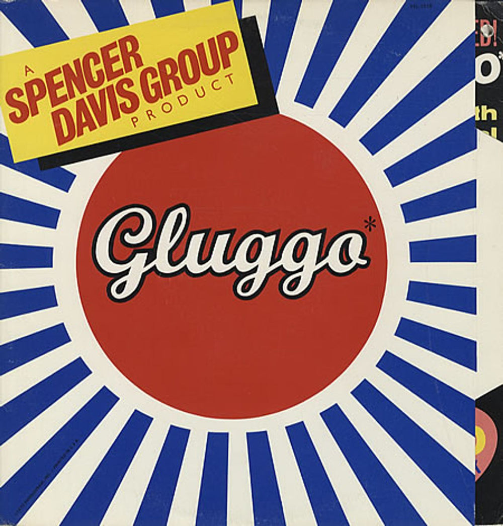 Spencer Davis Group Gluggo UK vinyl LP album (LP record) 6360088