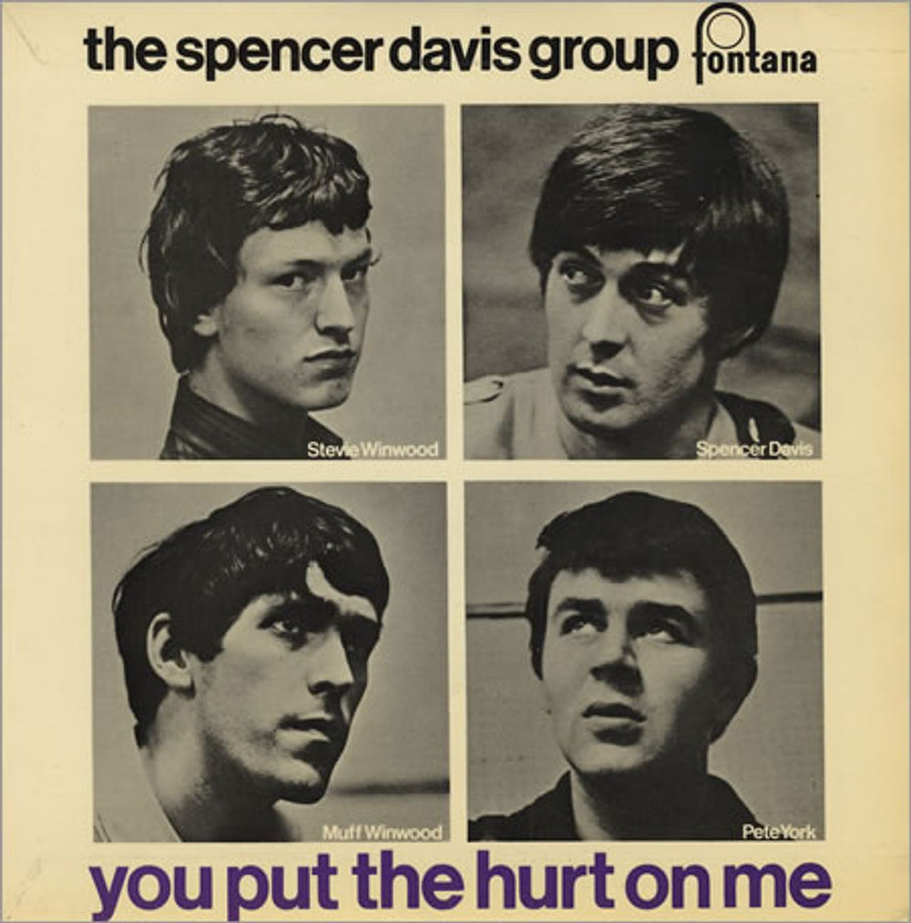 Spencer Davis Group You Put The Hurt On Me E.P. UK 7" vinyl single (7 inch record / 45) TE17444