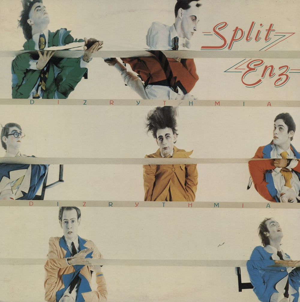 Split Enz Dizrythmia - 1st UK vinyl LP album (LP record) CHR1145