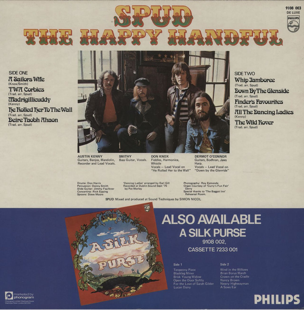 Spud The Happy Handful UK vinyl LP album (LP record)