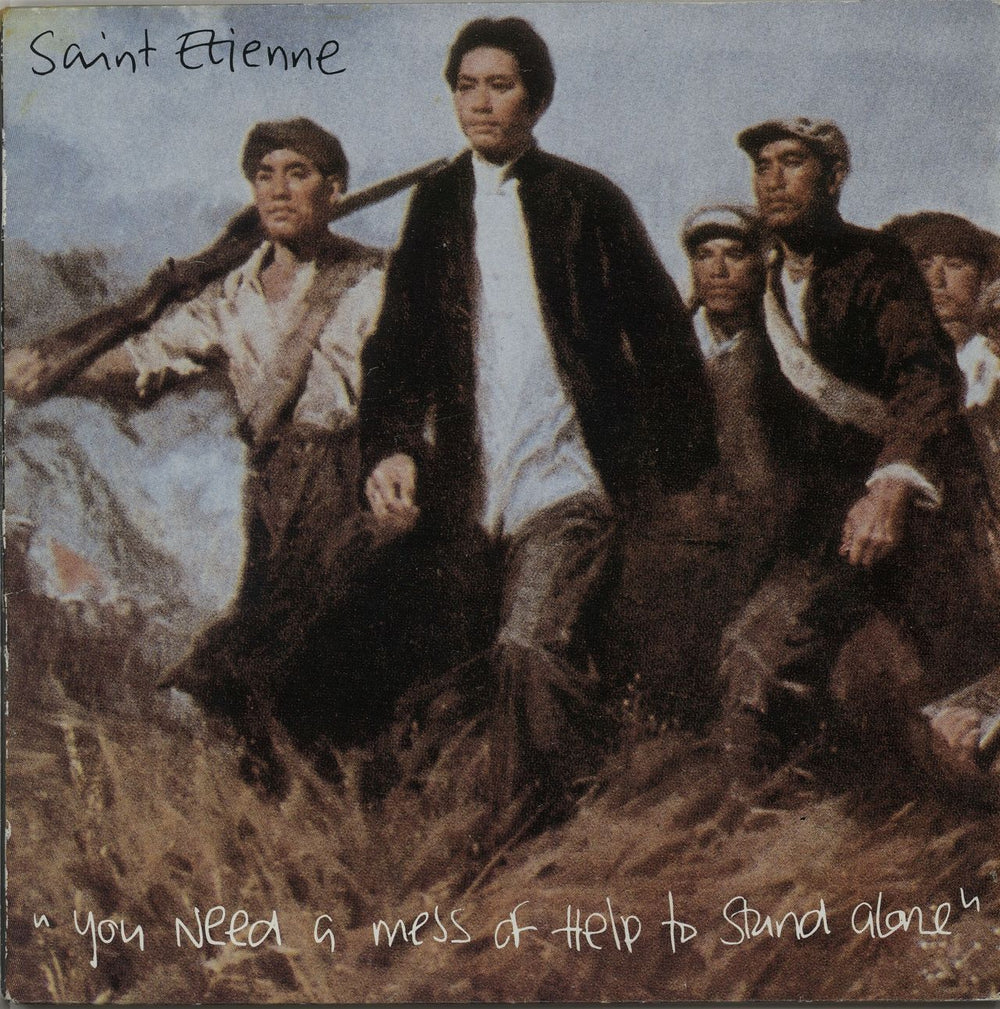 St Etienne You Need A Mess Of Help To Stand Alone - EX UK vinyl LP album (LP record) HVNLP7