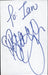 Stacie Orrico Autograph UK memorabilia AUTOGRAPH