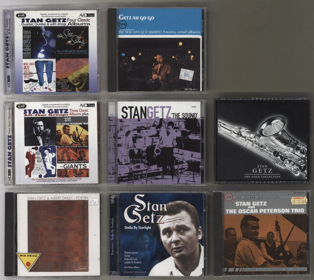 Stan Getz CD Album Collection UK CD album (CDLP)