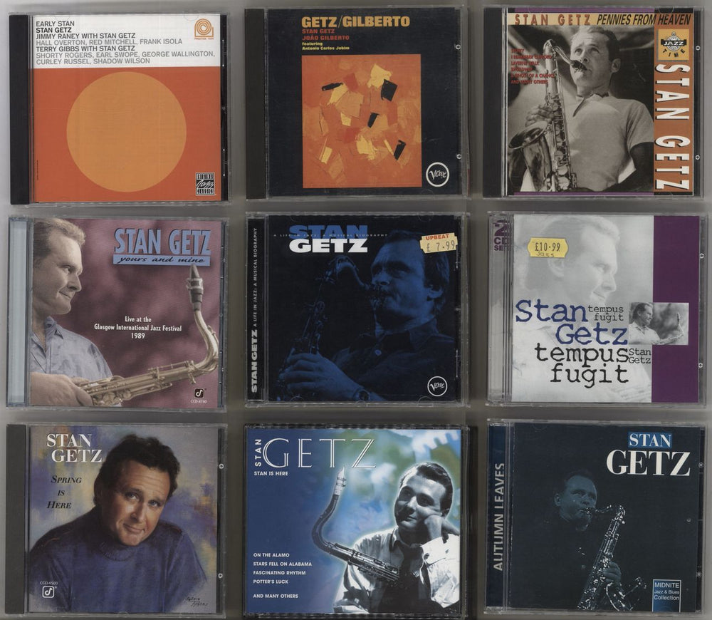 Stan Getz CD Album Collection UK CD album (CDLP) SGQCDCD813353