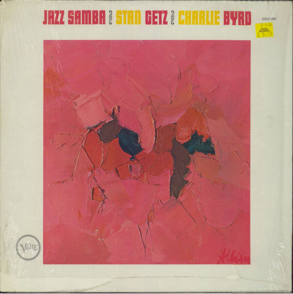 Stan Getz Jazz Samba Dutch vinyl LP album (LP record) 2352080