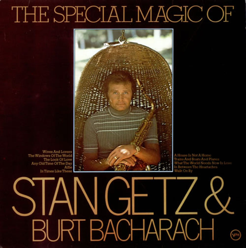 Stan Getz The Special Magic Of Stan Getz & Burt Bacharach UK vinyl LP album (LP record) 2317062