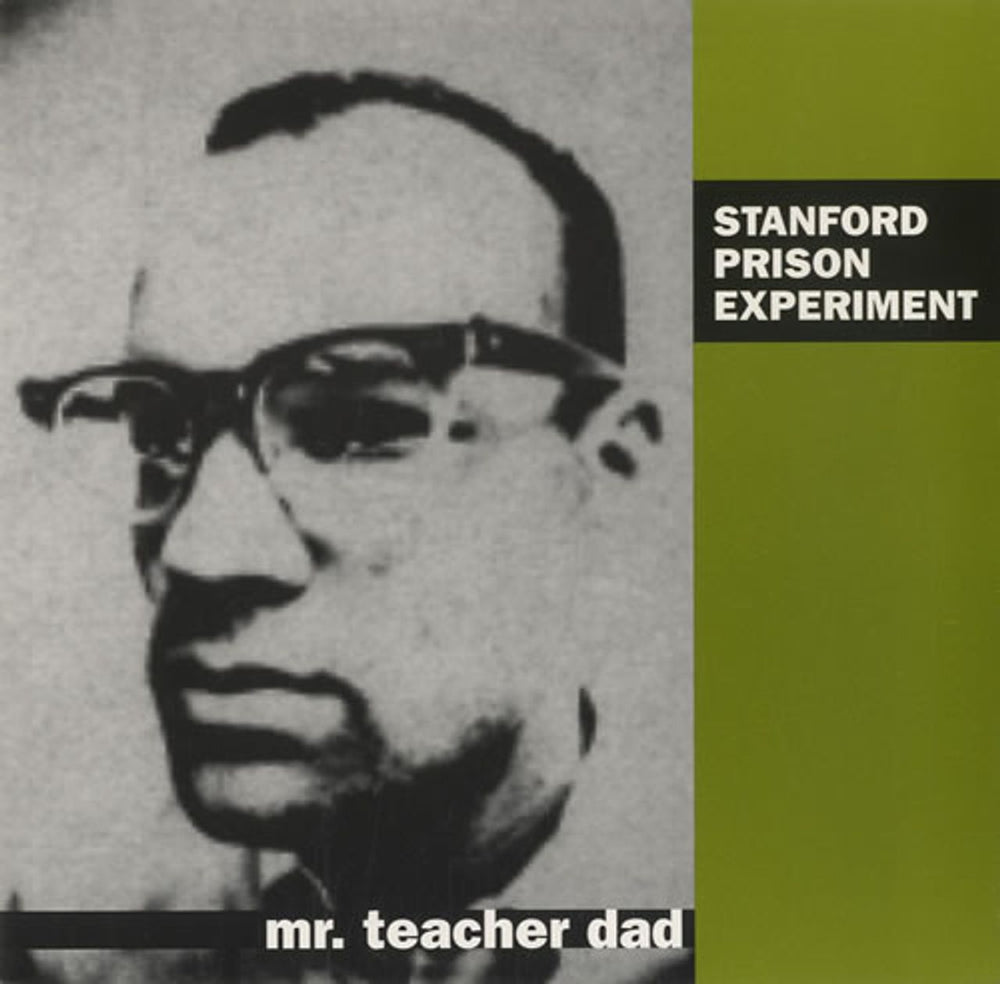 Stanford Prison Experiment Mr. Teacher Dad - Lime Green Vinyl US 7" vinyl single (7 inch record / 45) WD0013