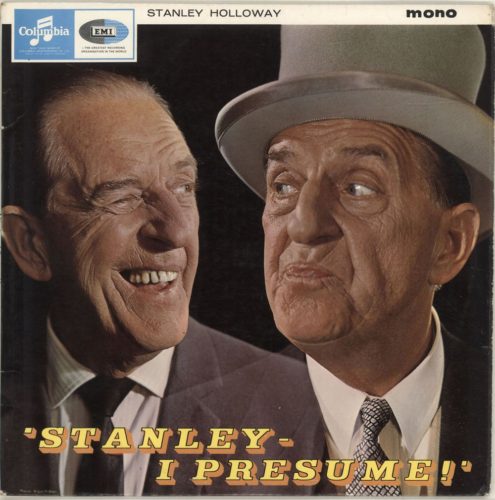 Stanley Holloway Stanley, I Presume - Factory Sample UK vinyl LP album (LP record) 33SX1656