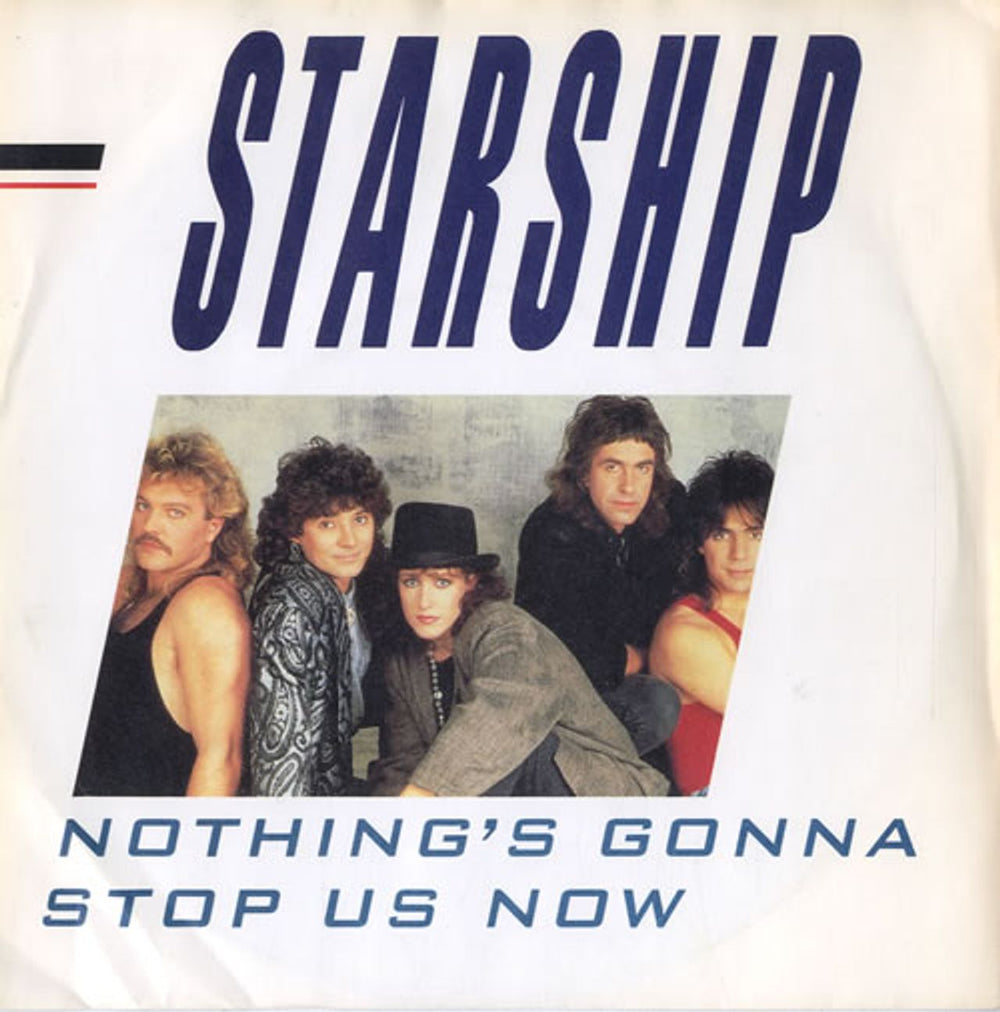 Starship Nothing's Gonna Stop Us Now German 7" vinyl single (7 inch record / 45) FB49757