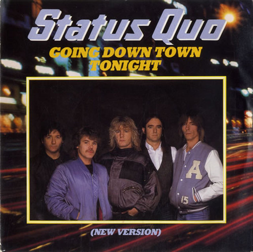 Status Quo Going Down Town Tonight UK 7" vinyl single (7 inch record / 45) QUO15