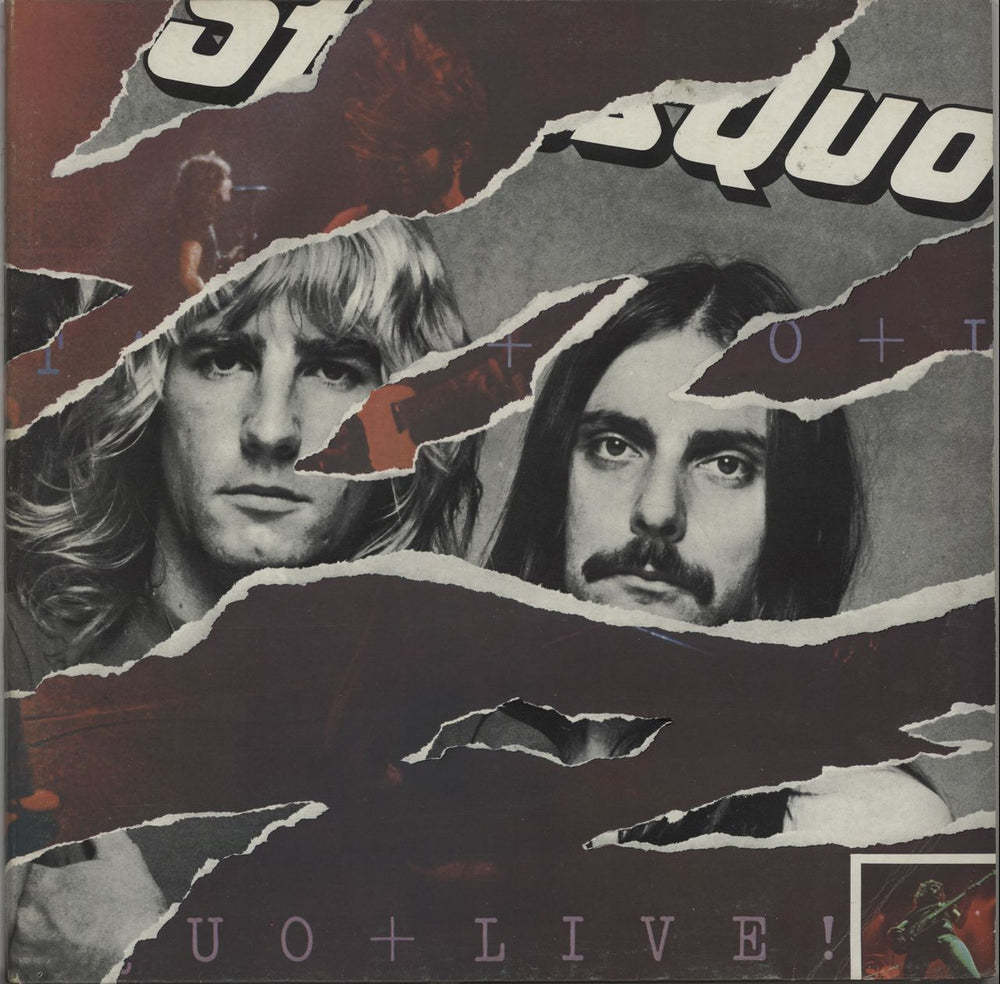 Status Quo Live - 2nd UK 2-LP vinyl record set (Double LP Album) 6641580