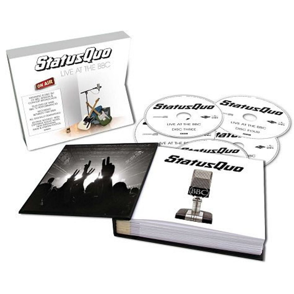 Status Quo Live At The BBC - Sealed UK 2-disc CD/DVD set QUO2DLI742480