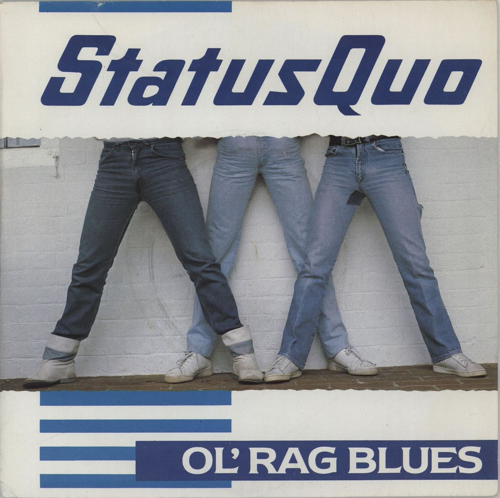 Status Quo Ol' Rag Blues - Wide Centre UK 7" vinyl single (7 inch record / 45) QUO11