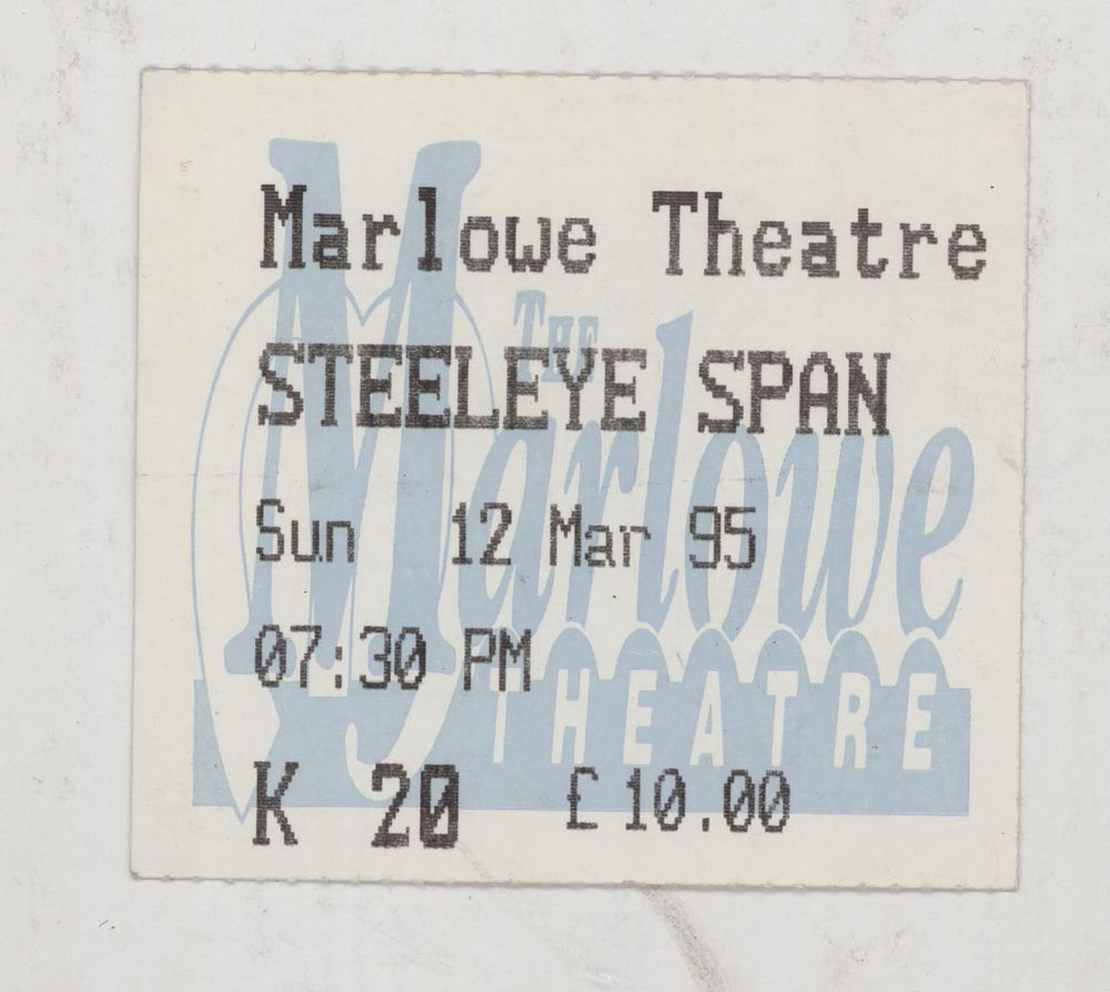 Steeleye Span 25th Anniversary Tour + Ticket Stub UK tour programme SSPTRTH759790