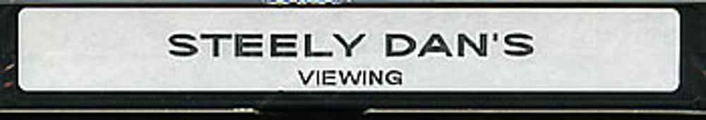 Steely Dan Two Against Nature UK Promo video (VHS or PAL or NTSC) PROMO VIDEO