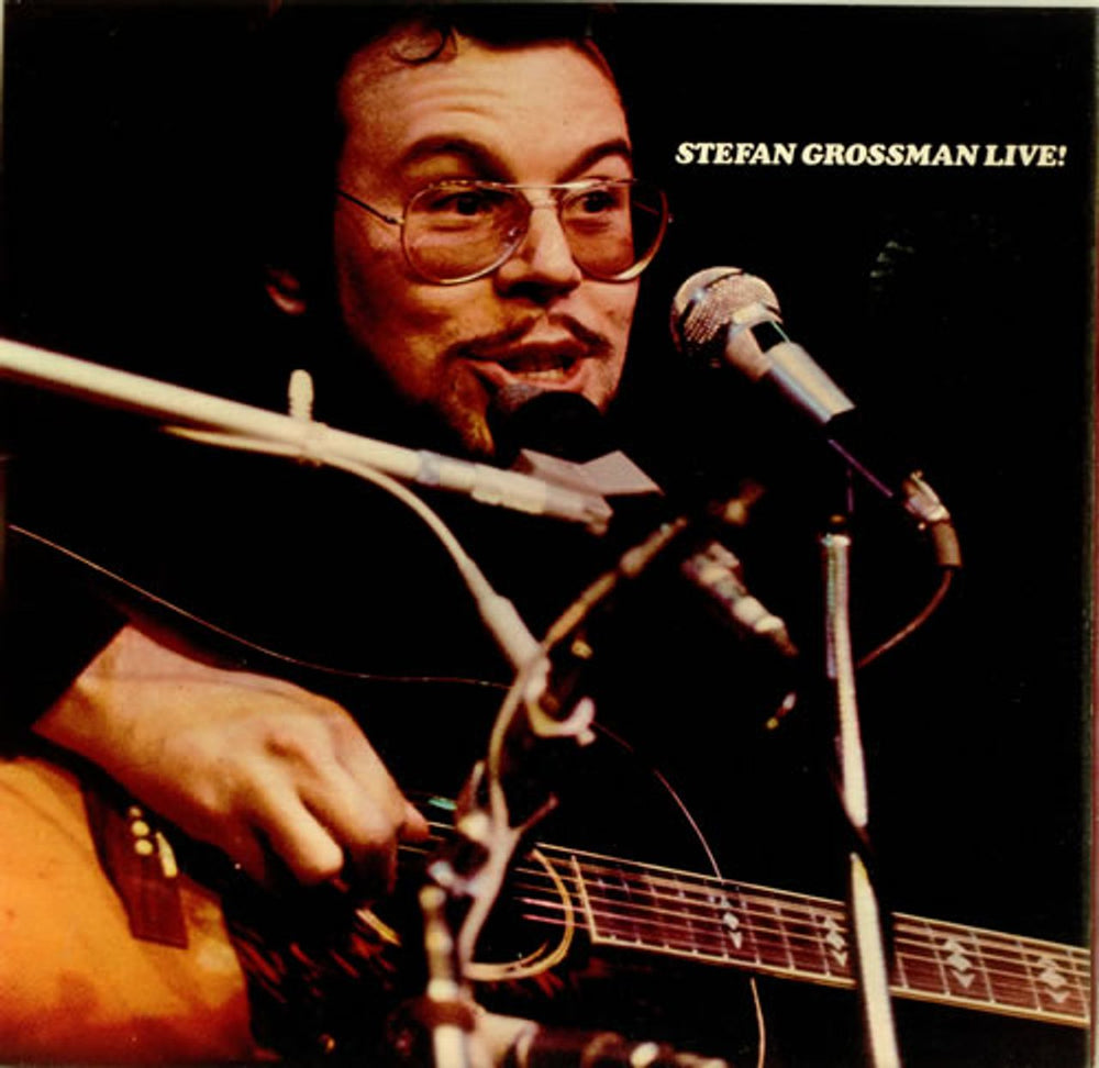 Stefan Grossman Live UK 2-LP vinyl record set (Double LP Album) TRA264