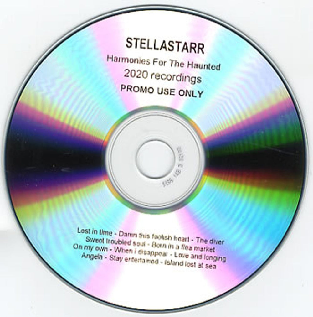 Stellastarr Harmonies For The Haunted UK CD-R acetate CD-R ACETATE