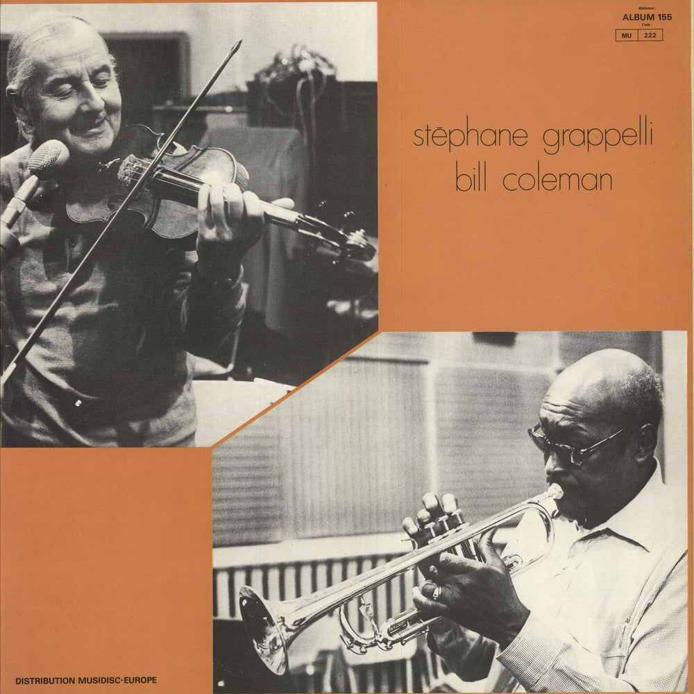 Stéphane Grappelli Les Grands Classiques Du Jazz - Gold Stickered French 2-LP vinyl record set (Double LP Album)