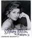 Stephanie Beacham Autographed Portrait Photograph UK Promo photograph SIGNED PHOTO