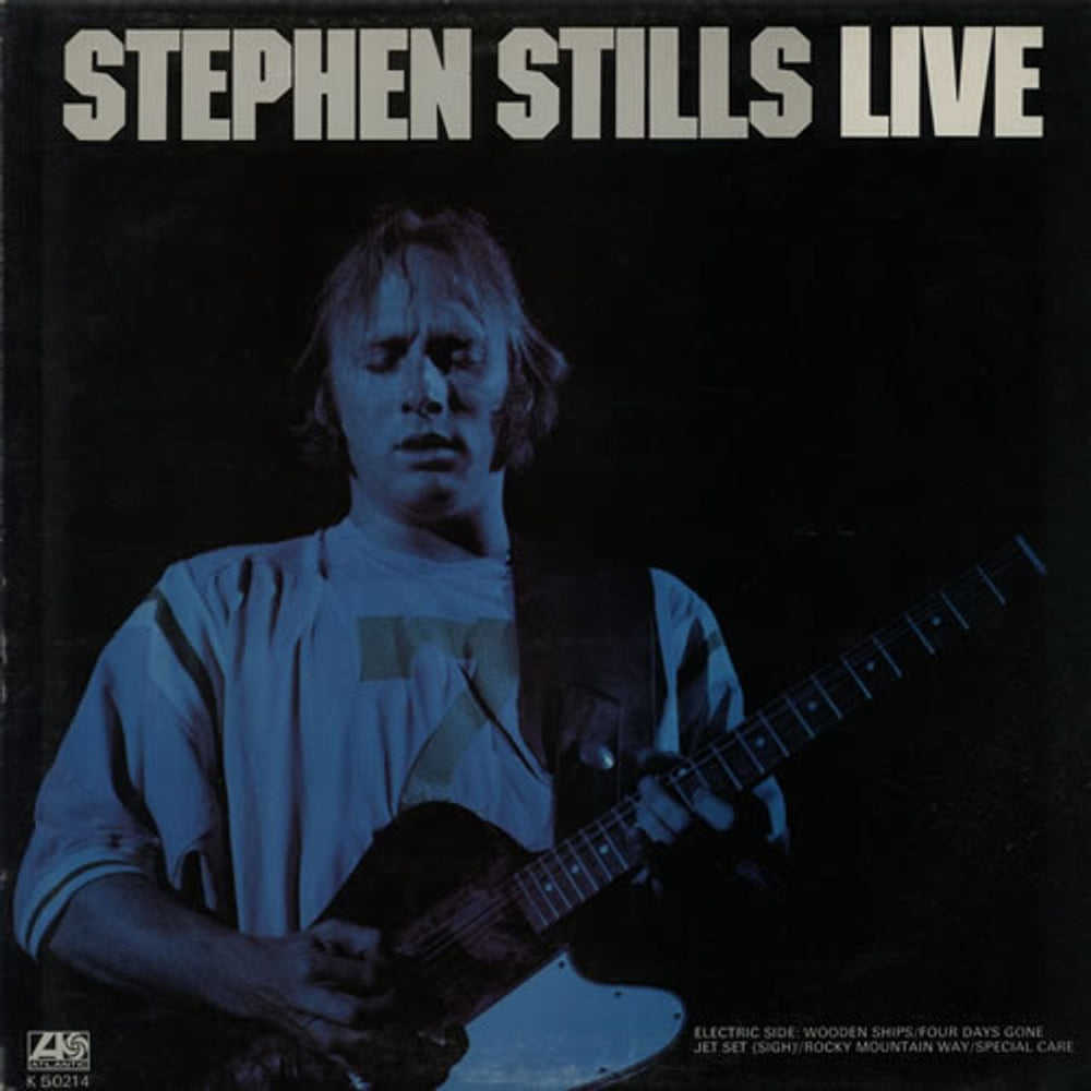 Stephen Stills Live UK vinyl LP album (LP record) K50214