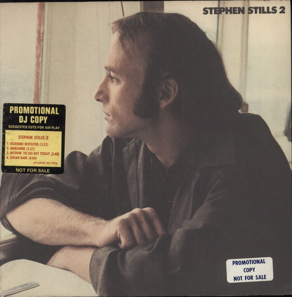 Stephen Stills Stephen Stills 2 - Stickered US Promo vinyl LP album (LP record) SD-7206