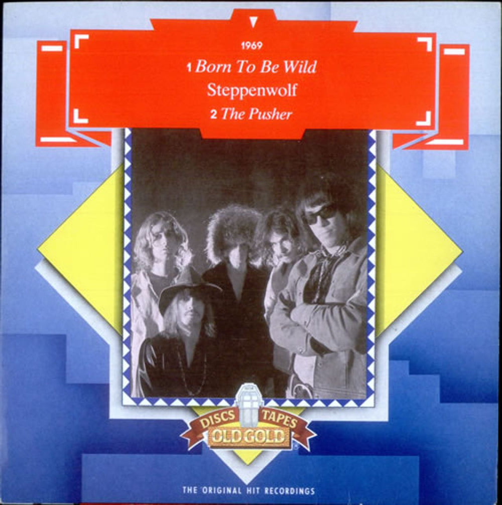 Steppenwolf Born To Be Wild - P/S UK 7" vinyl single (7 inch record / 45) OG9323