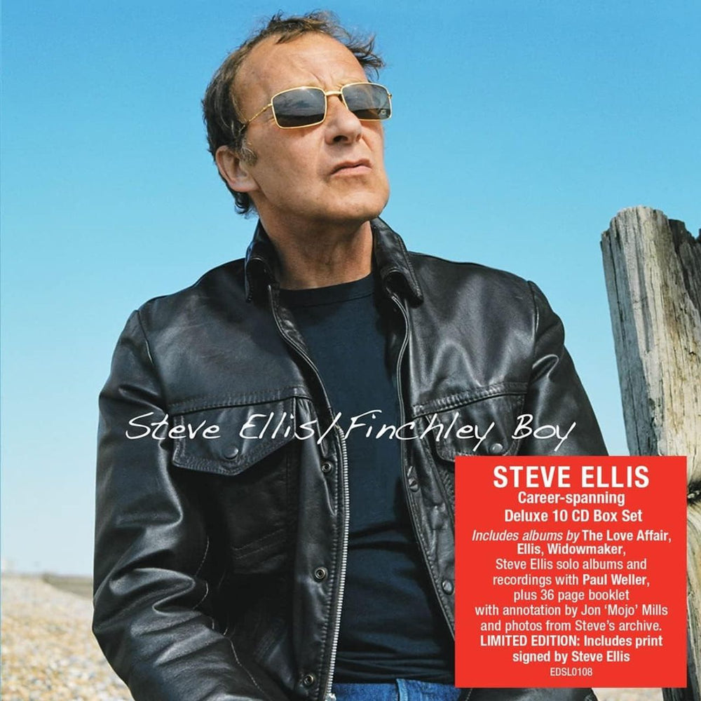 Steve Ellis Finchley Boy: Deluxe Edition - Sealed UK CD Album Box Set EDSL0108