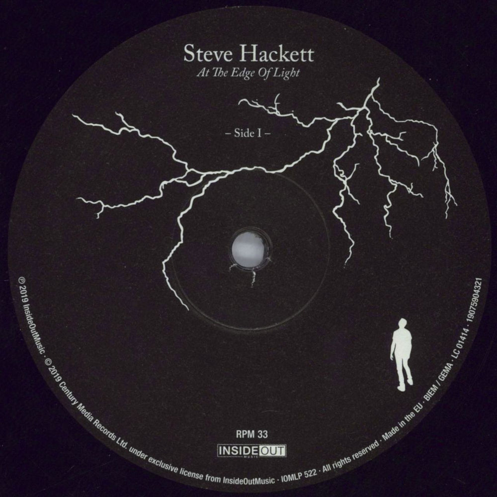 Steve Hackett At The Edge Of Light - 180gm UK 2-LP vinyl record set (Double LP Album) SVE2LAT822875