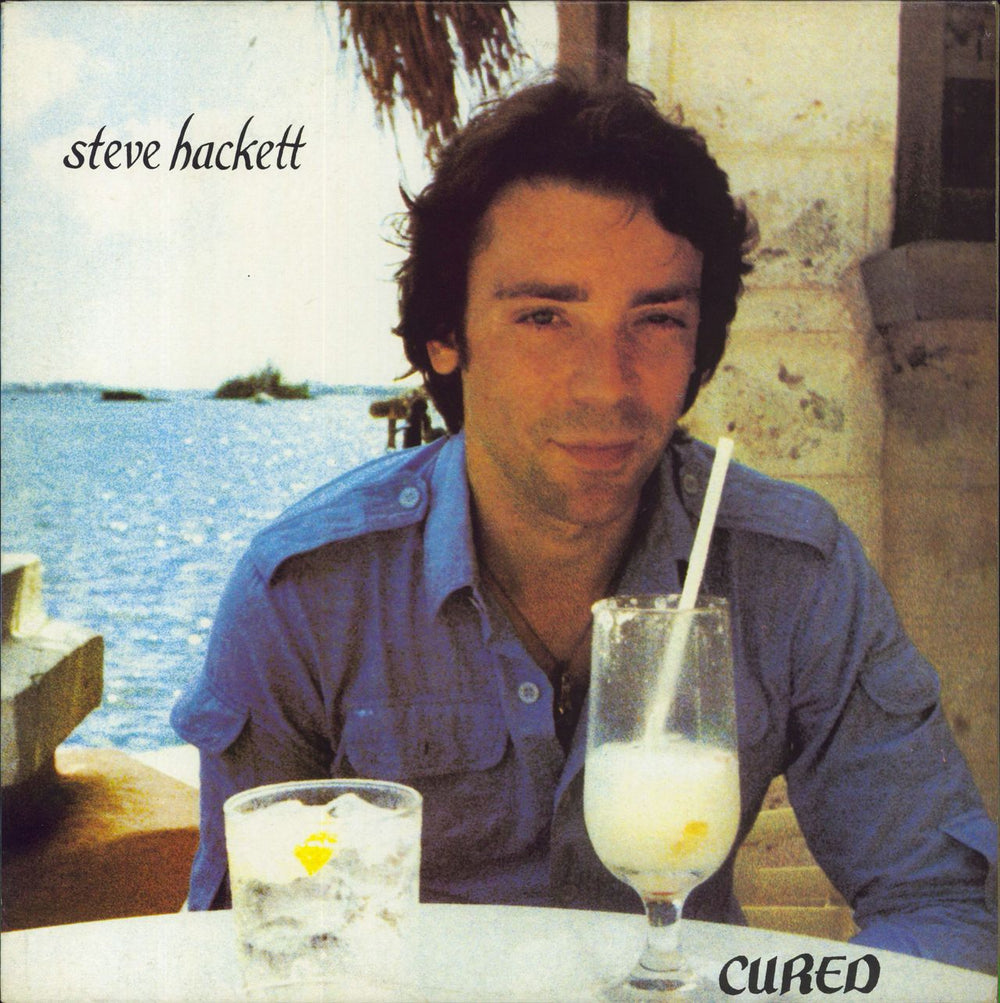 Steve Hackett Cured Italian vinyl LP album (LP record) 6302153