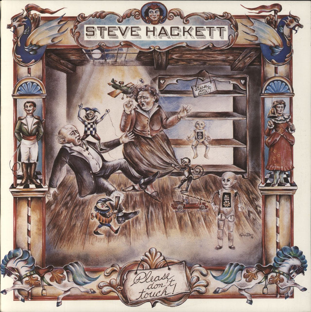 Steve Hackett Please Don't Touch Australian vinyl LP album (LP record) 9124024