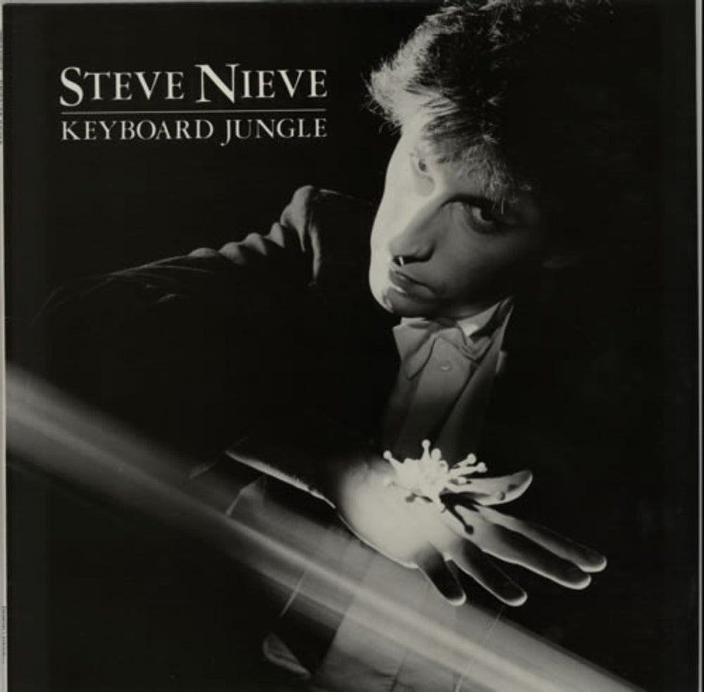 Steve Nieve Keyboard Jungle UK vinyl LP album (LP record) FIEND11