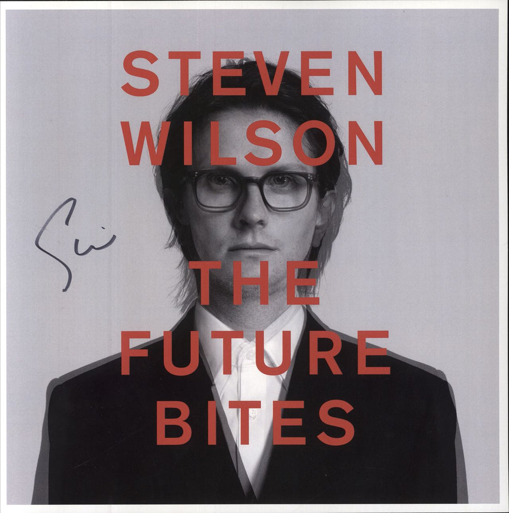 Steven Wilson The Future Bites - 180 Gram - Sealed + Autographed Print UK vinyl LP album (LP record) SXWLPTH812383