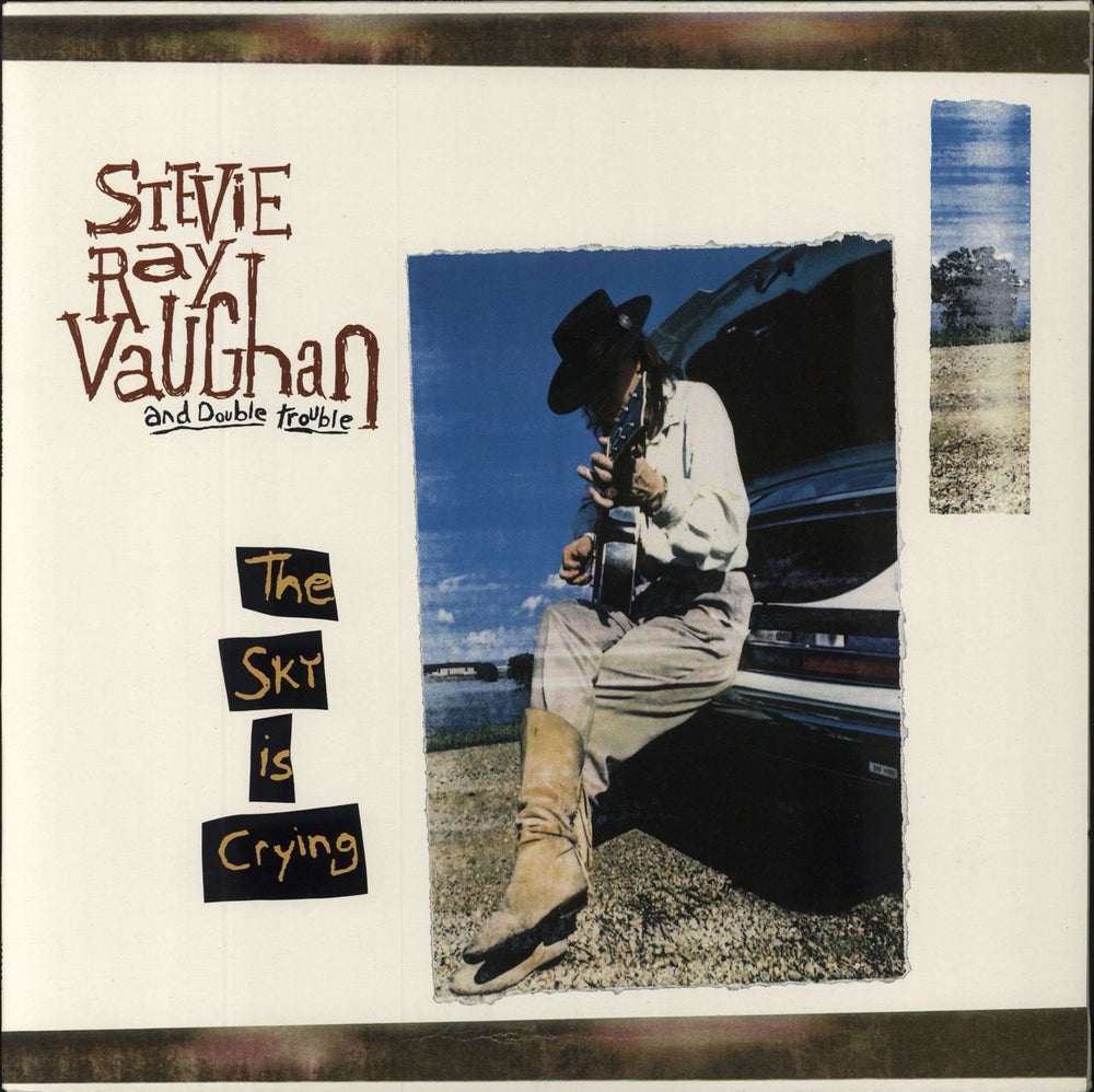 Stevie Ray Vaughan The Sky Is Crying Dutch vinyl LP album (LP record) 4686401