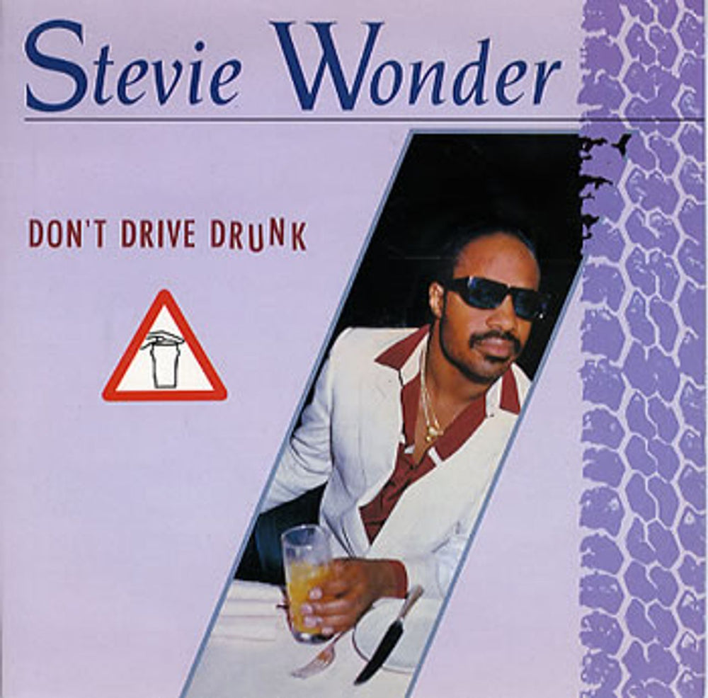 Stevie Wonder Don't Drive Drunk UK 7" vinyl single (7 inch record / 45) TMG1372