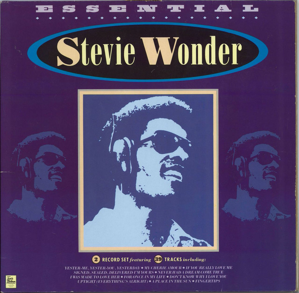 Stevie Wonder Essential - EX UK 2-LP vinyl record set (Double LP Album) WL72585