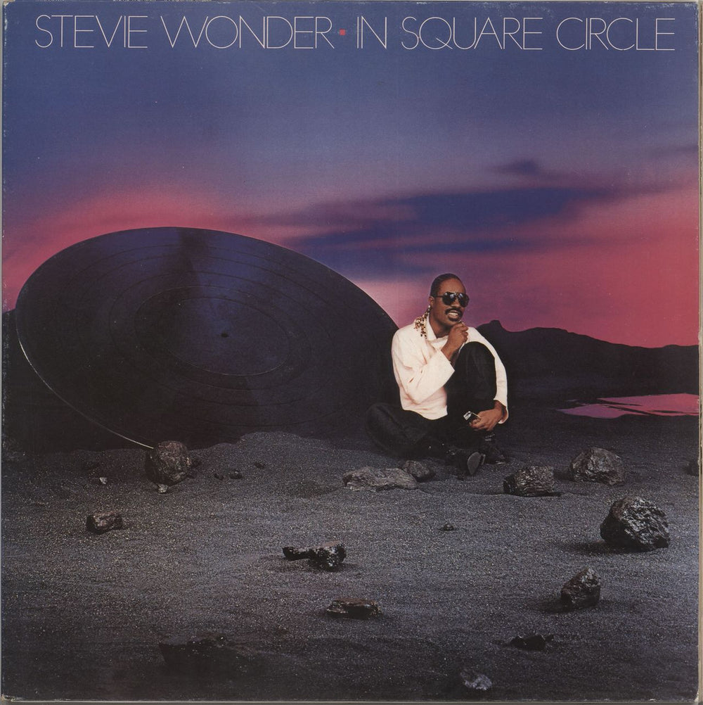 Stevie Wonder In Square Circle Italian vinyl LP album (LP record) ZL72005