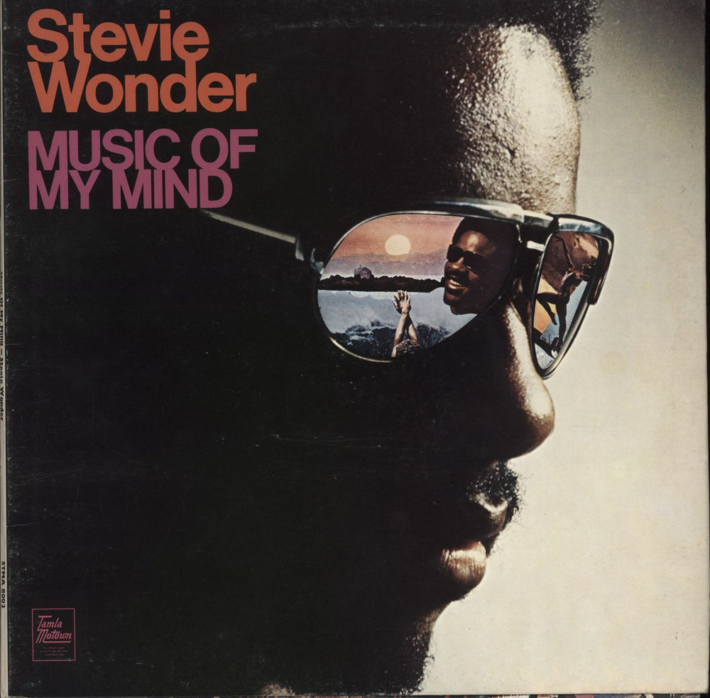 Stevie Wonder Music Of My Mind - matte p/s UK vinyl LP album (LP record) STMA8002