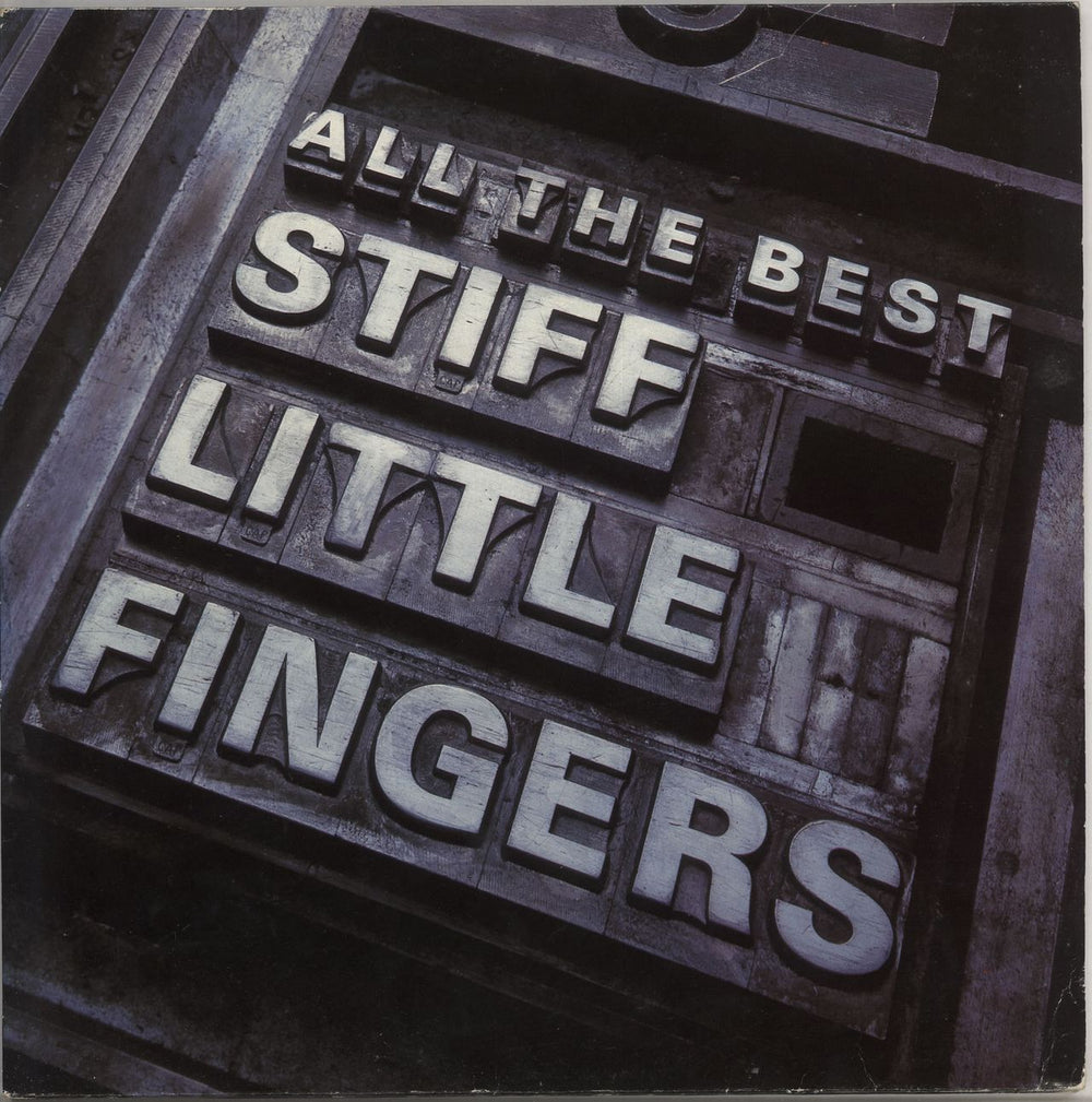 Stiff Little Fingers All The Best - EX UK 2-LP vinyl record set (Double LP Album) CTY1414