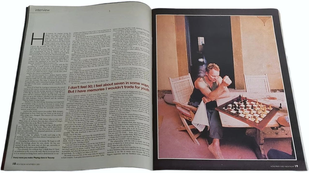 Sting All This Time - Mail On Sunday Mag + CD UK Promo CD single (CD5 / 5") STIC5AL201340