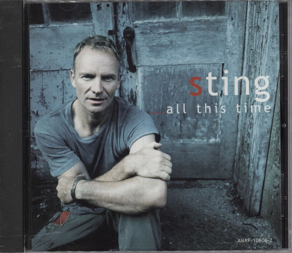 Sting All This Time US Promo CD album (CDLP) AMRF-10606-2