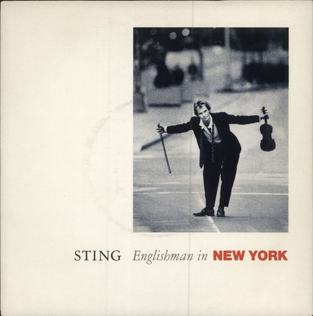 Sting Englishman In New York - 1st UK 7" vinyl single (7 inch record / 45) AM431