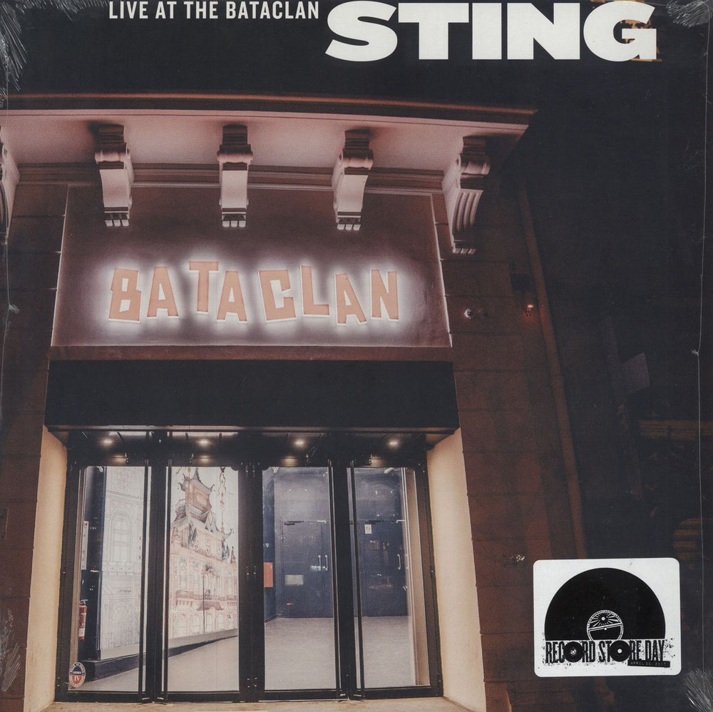 Sting Live At The Bataclan - RSD2017 US vinyl LP album (LP record) B0026332-01