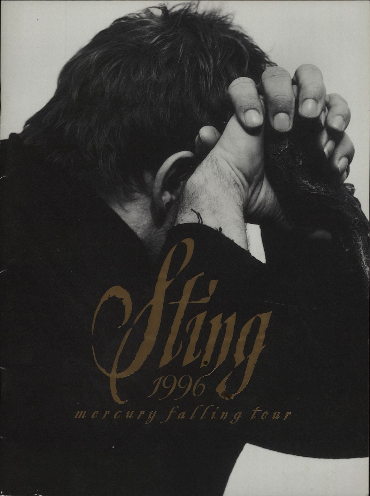 Sting Mercury Falling Tour + Ticket UK tour programme TOUR PROGRAMME