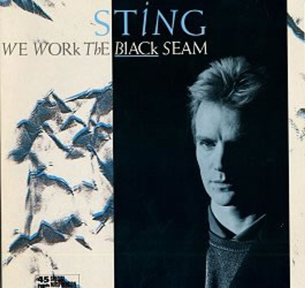 Sting We Work The Black Seam German 12" vinyl single (12 inch record / Maxi-single) 392105-1