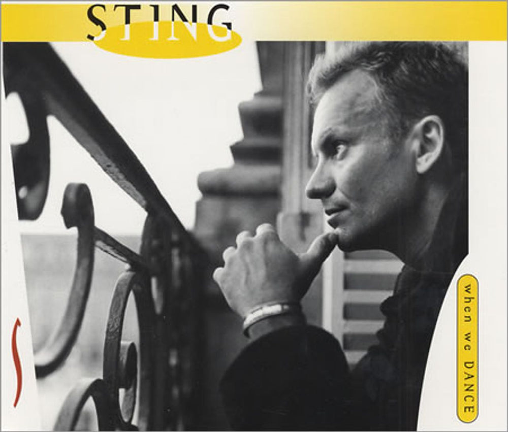 Sting When We Dance German CD single (CD5 / 5") 5808472