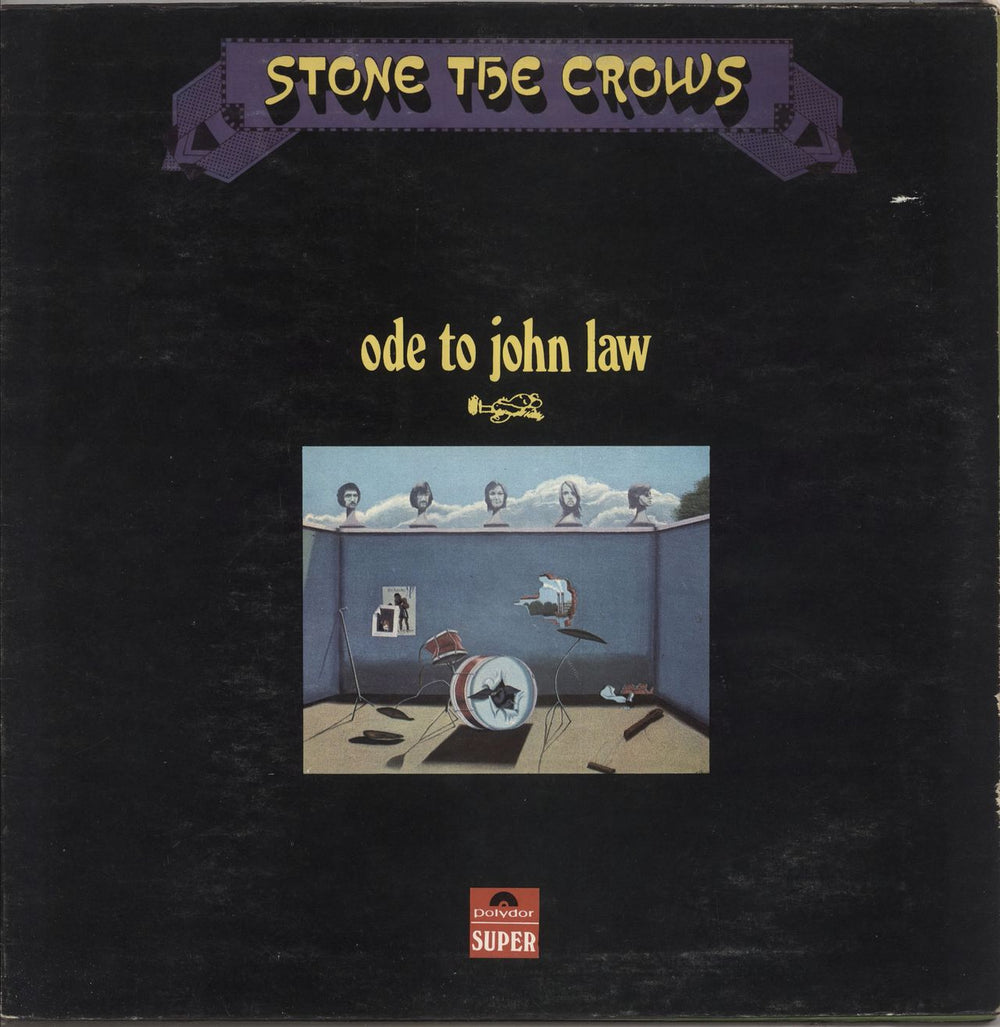 Stone The Crows Ode To John Law UK vinyl LP album (LP record) 2425042