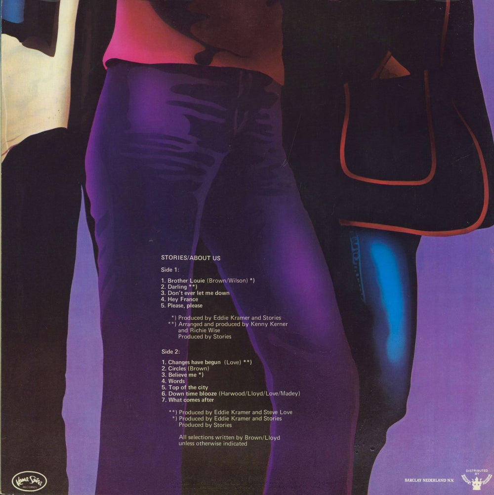 Stories About Us Dutch vinyl LP album (LP record)